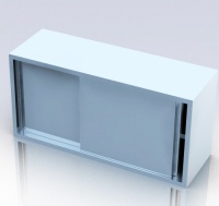 Cr- Wandh�ngeschrank mit S.T�ren, HxT: 600x400, Breite: w�hlbar