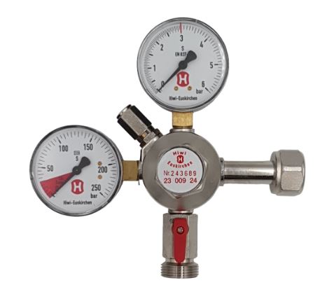 Druckminderer für normale CO2-Entnahme
