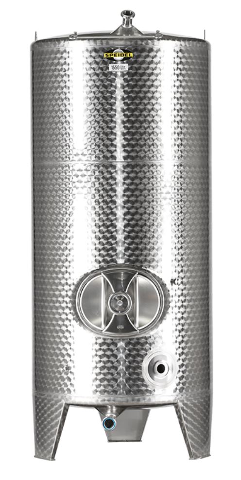 Drucklose Lagertanks und Gärtanks aus Edelstahl von Speidel