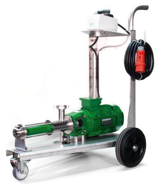 Exzenterschneckenpumpen aus Edelstahl von Schneider