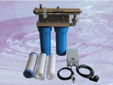 UV-Anlage mit Vorfilter zur Desinfektion von Trinkwasser Typ ABOX WAS