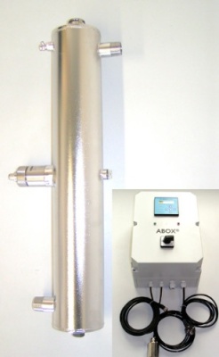 UV-Desinfektionsanlage 1,6 m³/h , zertifiziert, UV-C für Trinkwasser