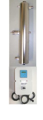 UV-Desinfektionsanlage 3 m³/h mit Überwachung  - ABOX S36-Ü