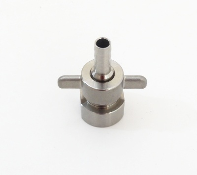 Gewindeadapter flachdichtend (V2A - Edelstahl) 1/2" I auf 5/8" A