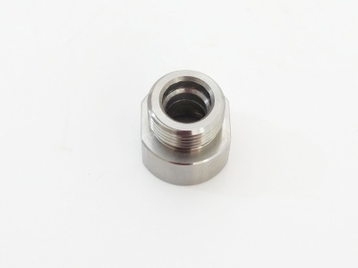 Gewindeadapter flachdichtend (V2A - Edelstahl) 1/2" I auf 5/8" A