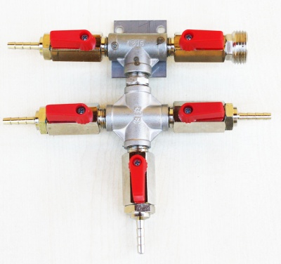 CO2 - Wandverteilung 4fach