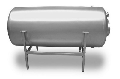 Drucklagertank / Ausschanktank 500 Liter aus Edelstahl für Bier