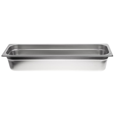 Saatschale schmal aus Edelstahl, 100 mm hoch