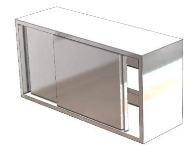 Wandhängeschrank , S.Türen, HxT= 600x400 mm, Breite: 1300