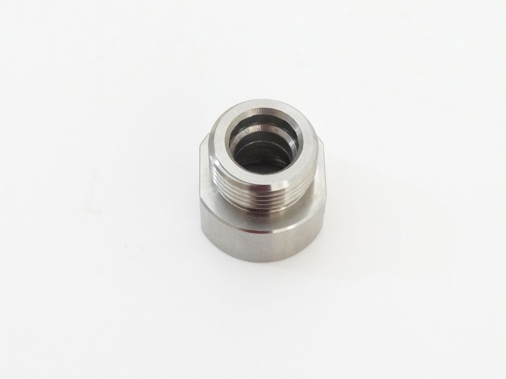 Gewindeadapter flachdichtend (V2A - Edelstahl) 1/2" I auf 5/8" A
