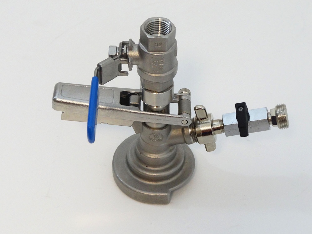 Gewindeadapter flachdichtend (V2A - Edelstahl) 5/8" I auf 1/2" A