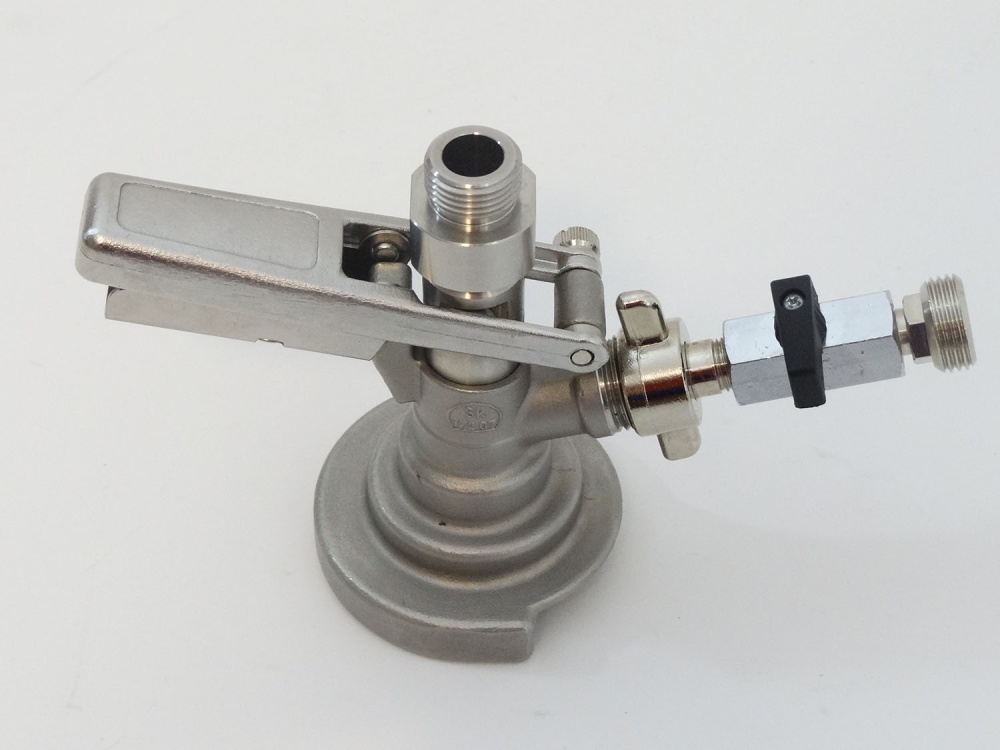 Gewindeadapter flachdichtend (V2A - Edelstahl) 5/8" I auf 1/2" A