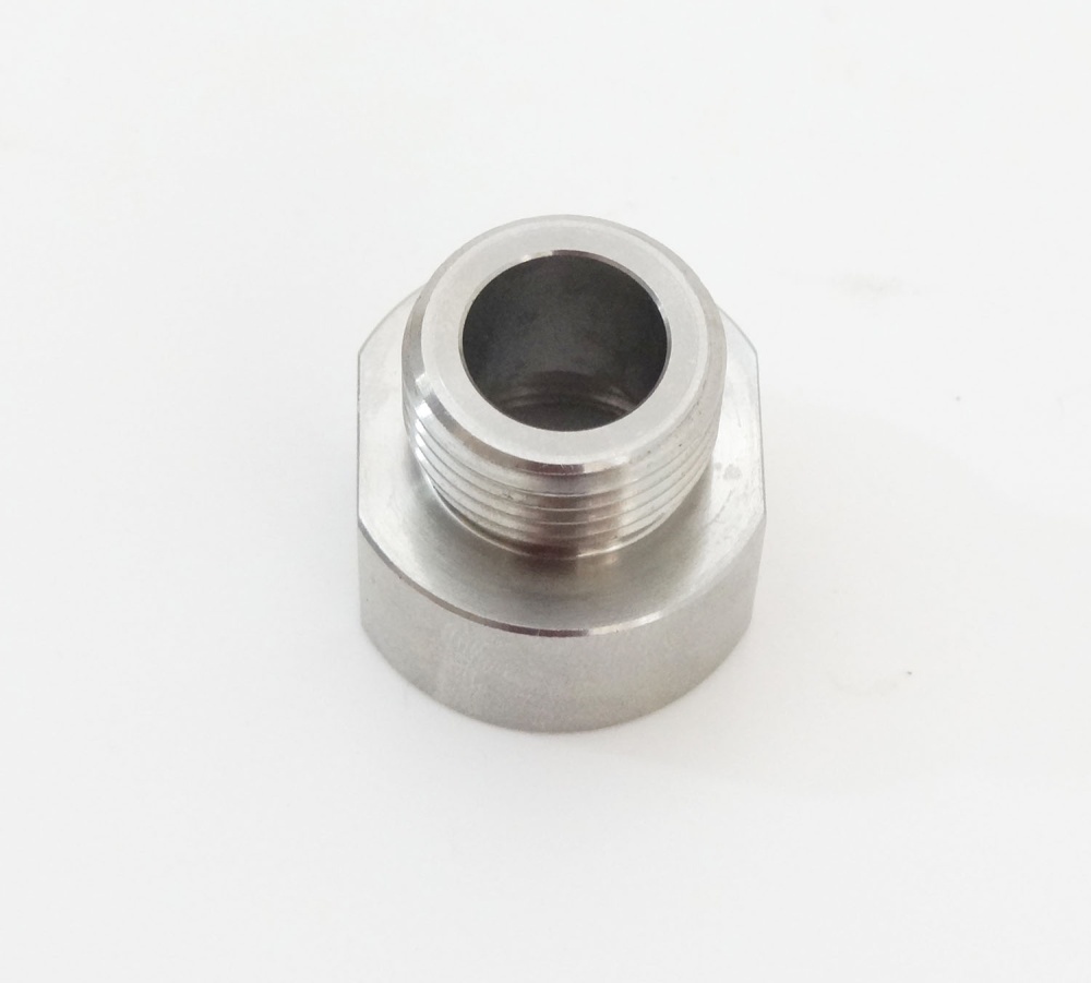 Gewindeadapter flachdichtend (V2A - Edelstahl) 5/8" I auf 1/2" A