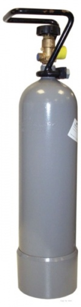 Co2-Flasche 2,0 kg gefüllt mit Tragegriff