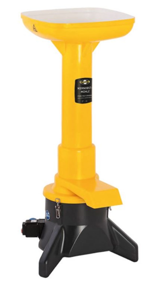 Obstmühle elektrisch aus Kunststoff von Speidel für 1000 kg/h