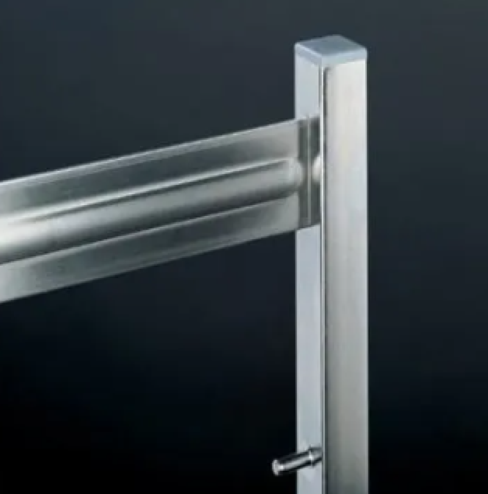 Regalständer für Edelstahlregale