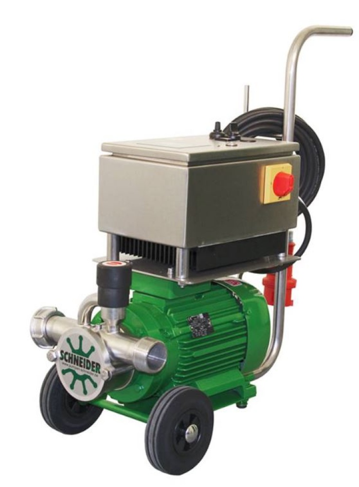 Impellerpumpe aus Edelstahl von Schneider, 400 V, mit Frequenzumrichter, 100 - 33.000 l/h