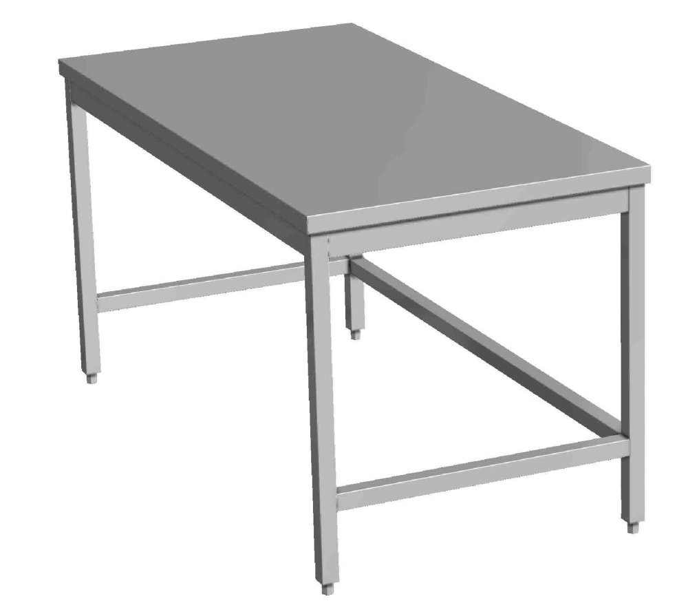 Arbeitstisch ohne Grundboden, Höhe= 850mm, BxT: 2100 x 800 mm