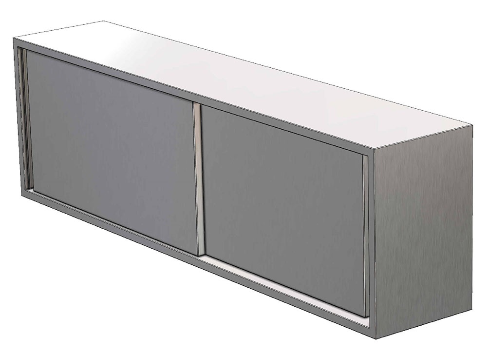 Wandhängeschrank , S.Türen, HxT= 600x400 mm, Breite: 2200